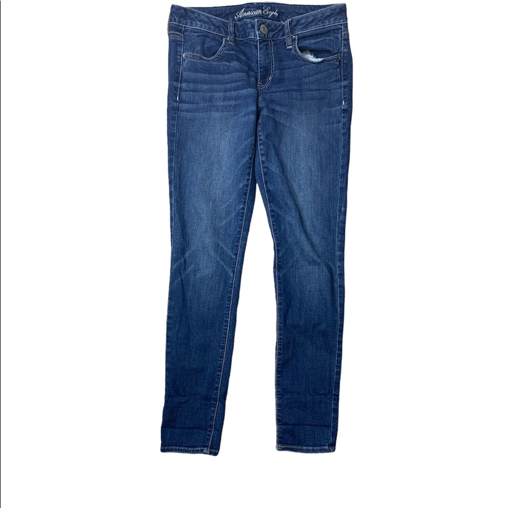 American Eagle Outfitters Jeggings Dark Wash Stretch Women's Size 8